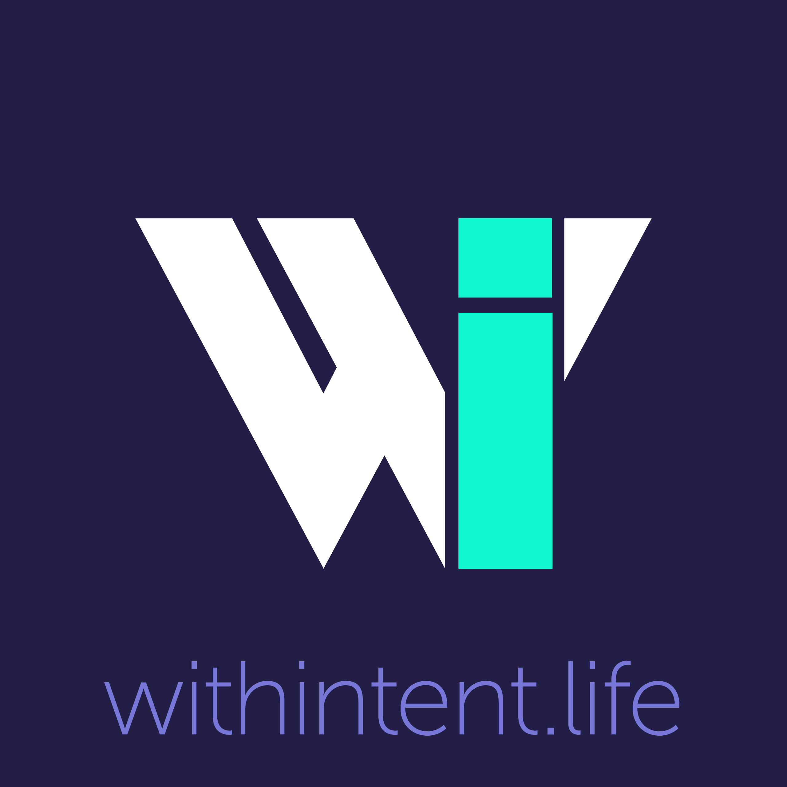 With Intent podcast artwork